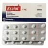 Buy Alprazolam Ksalol 1mg Tablets Online