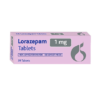 Buy Lorazepam 1 mg Tablets Online